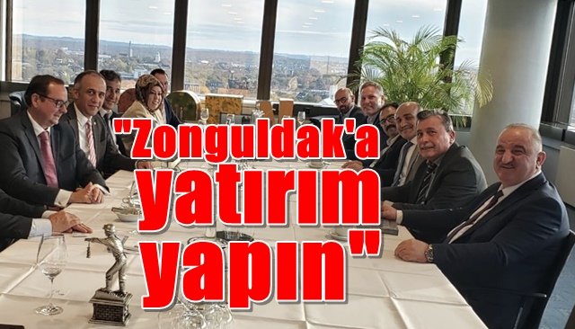 Alman iş insanlarını Zonguldak’ davet etti