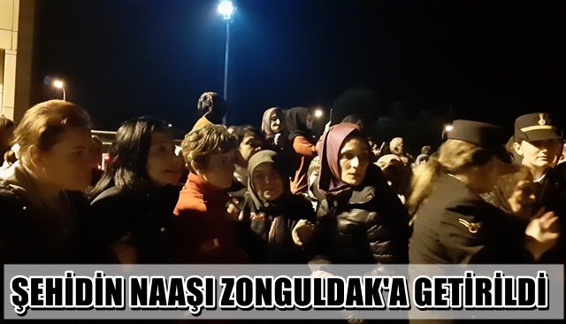  Bartınlı şehidin naaşı uçakla Zonguldak´a getirildi