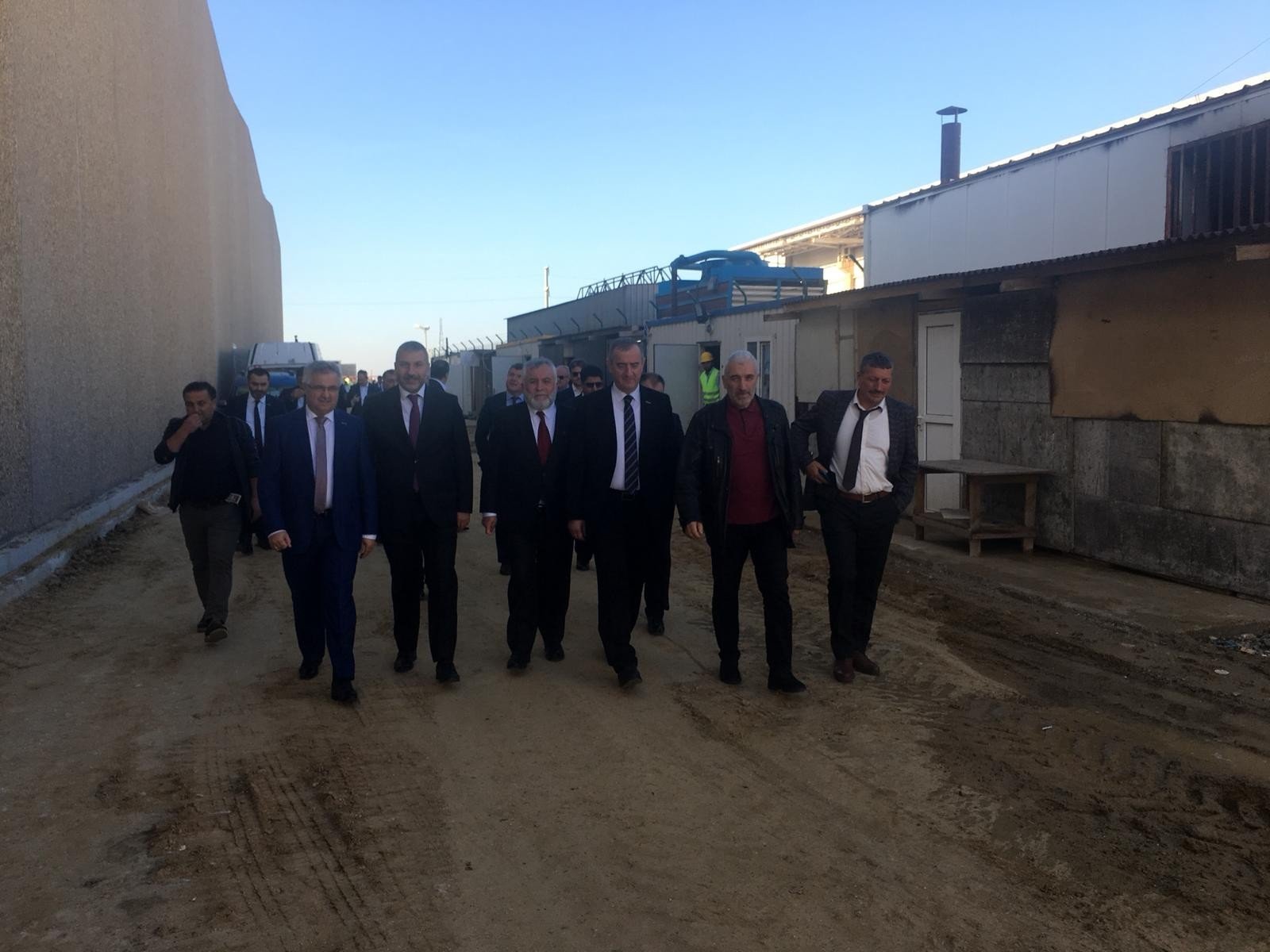 Çınar, Milli Üretim Üssü temel atma törenine katıldı - 4