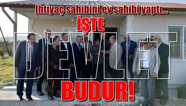 İŞTE DEVLET BUDUR!