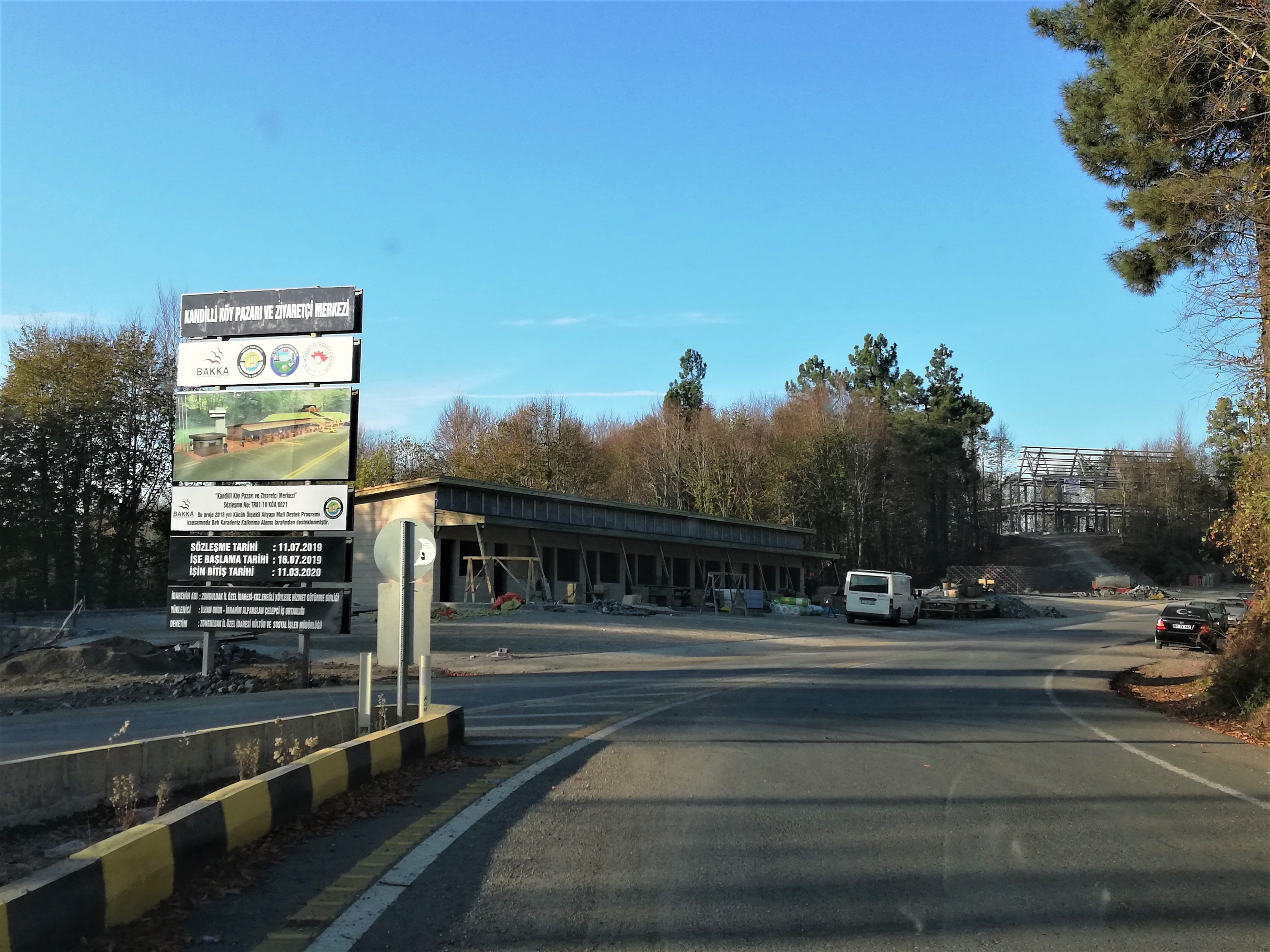  Kandilli Köy Pazarı ve Ziyaretçi Merkezi projesi yapılıyor - 1