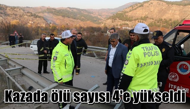 Ölü sayısı 4´e yükseldi