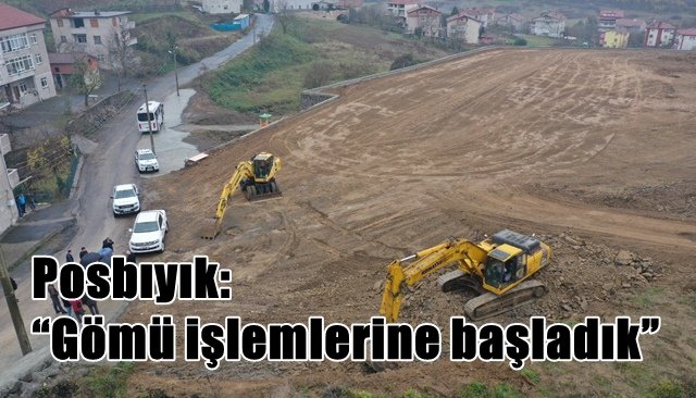 Posbıyık, Belen mezarlığını inceledi