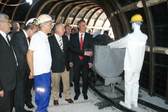 Simülasyon maden galerisi ziyarete açıldı - 12