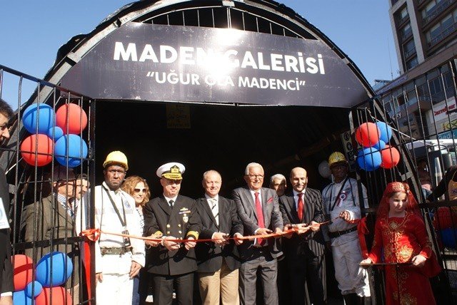 Simülasyon maden galerisi ziyarete açıldı - 9