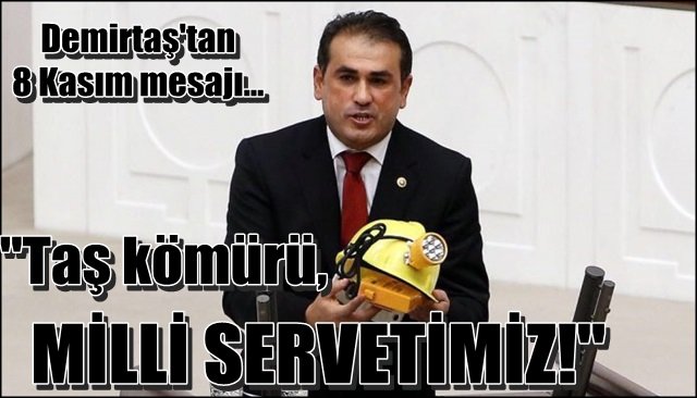 Taş kömürü, milli servetimiz!