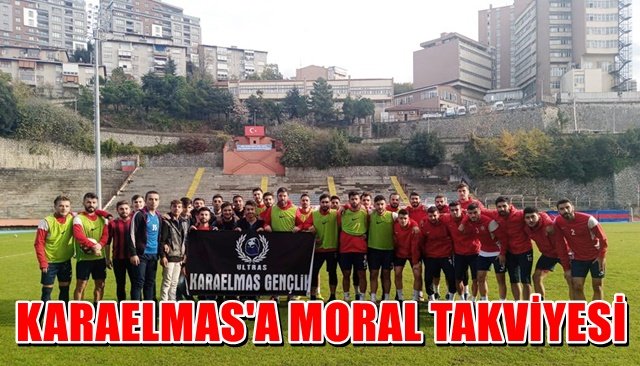 Zonguldak Kömürspor taraftarından futbolculara moral