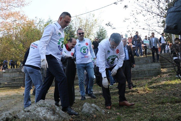 Zonguldak protokolü kolları sıvadı - 4