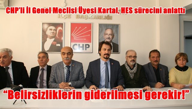 CHP, HES sürecini anlattı