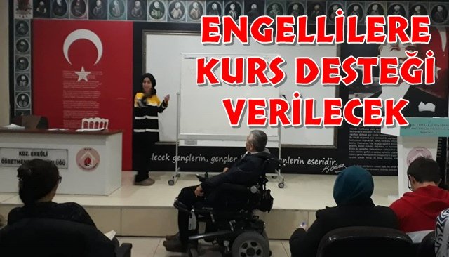 FED’den Engellilere Memuriyet Sınavı kursu