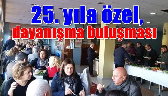 Gazete okurları, dayanışma kahvaltısında buluştu