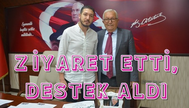 Genç müzisyen, Posbıyık´ı ziyaret etti