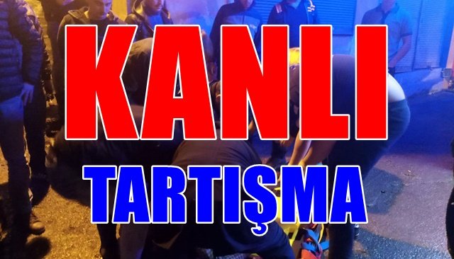 Tartışığı şahsı sırtından bıçakladı