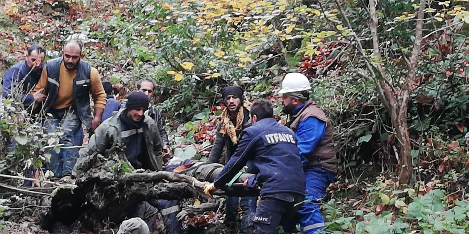 Traktör uçuruma yuvarlandı: 1 ölü! - 2