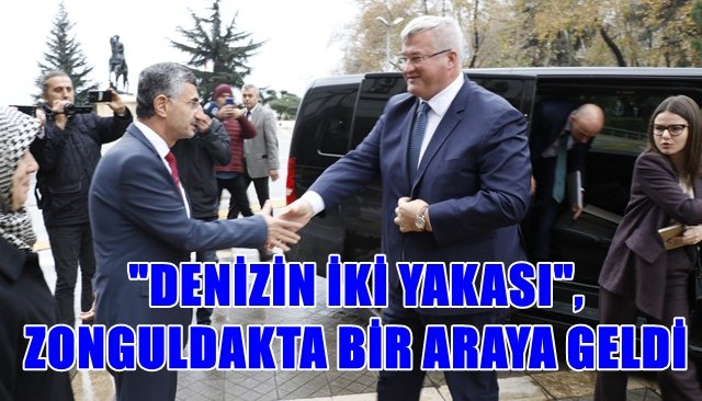 Ukrayna Ankara Büyükelçisi Zonguldak’ta