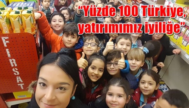 Erdemir İlkokulu öğrencileri yerli malı haftasında kamu spotu hazırladı 