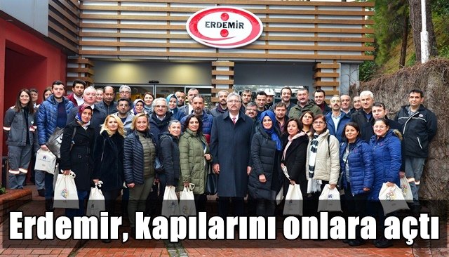 Erdemir, kapılarını onlara açtı