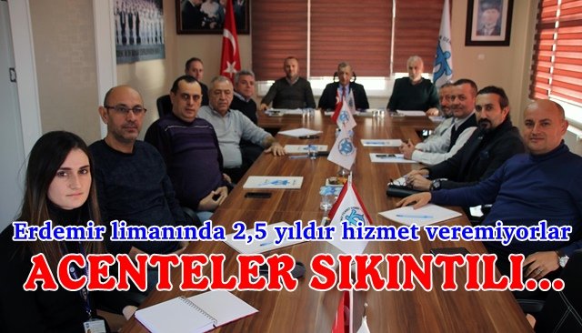 Erdemir limanında 2,5 yıldır hizmet veremiyorlar