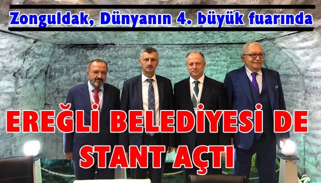 EREĞLİ BELEDİYESİ DE STANT AÇTI