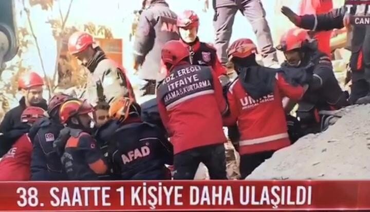 İtfaiye ekibimiz arama kurtarma çalışmalarına katıldı - 2