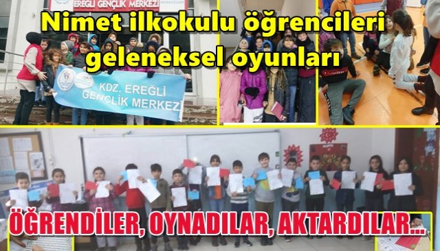 ÖĞRENDİLER, OYNADILAR, AKTARDILAR…