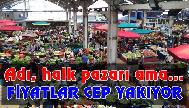 Pazar, ateş pahası...