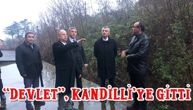 Yerinde incelediler...