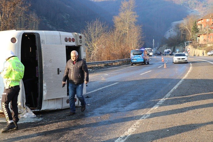 Yollar buz tuttu, kazalar beraberinde geldi - 3