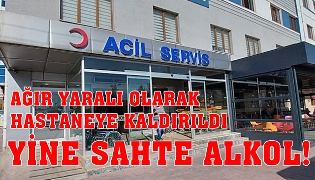 AĞIR YARALI OLARAK HASTANEYE KALDIRILDI