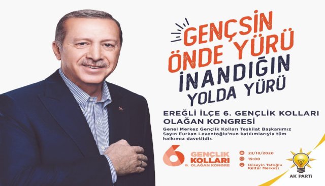 Ak Parti gençlik kolları kongresi Cuma günü yapılacak