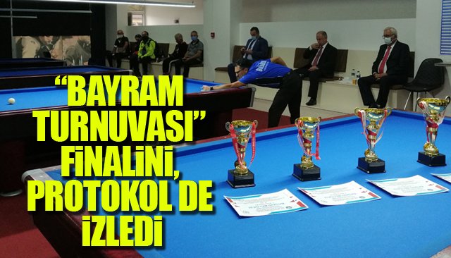 FİNAL MAÇINI PROTOKOL DE İZLEDİ...