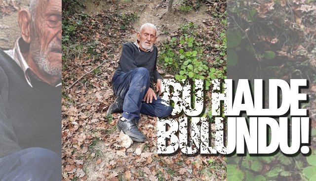 KAYIP YAŞLI ADAMI, ASKER BULDU…