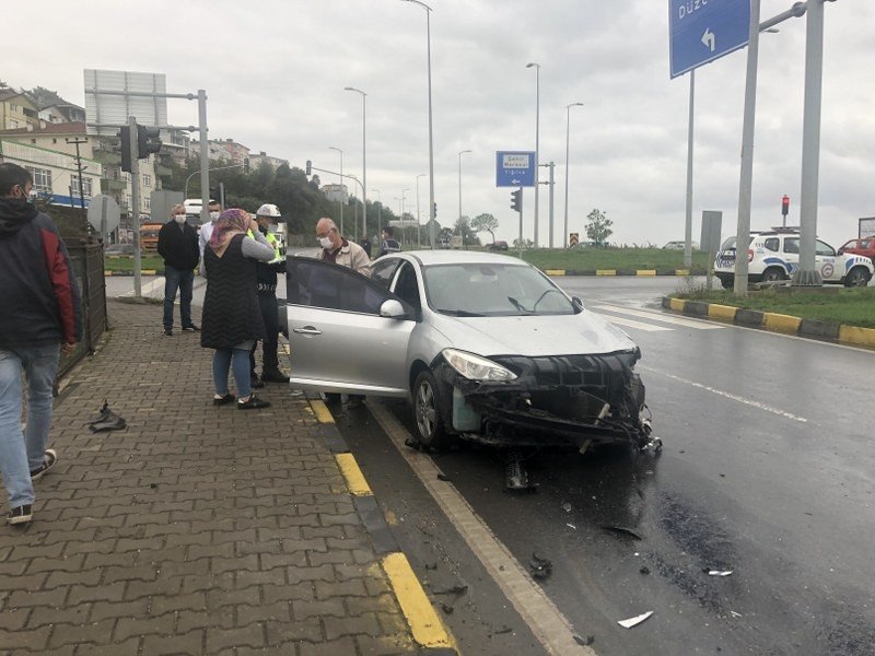 KAZA SONRASINDA YOLA DÖKÜLEN MAZOT, BAŞKA KAZAYA NEDEN OLDU! - 3