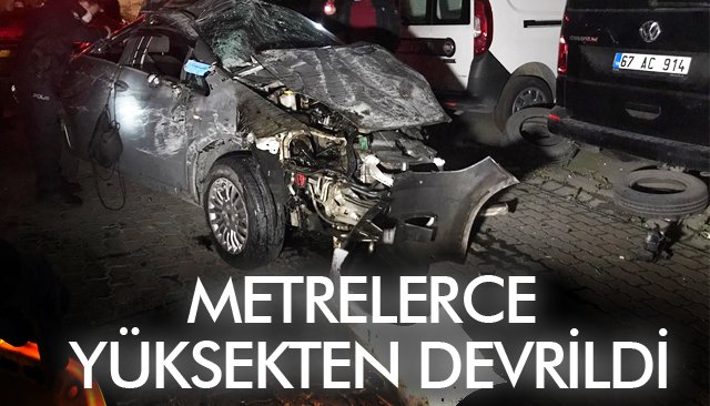 METRELERCE YÜKSEKTEN DEVRİLDİ!