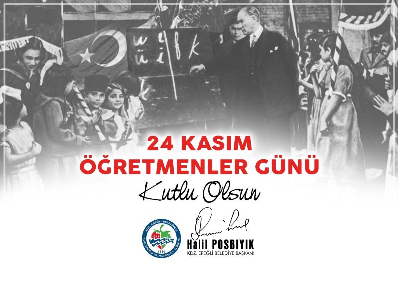 BAŞKAN POSBIYIK, ÖĞRETMENLER GÜNÜ’NÜ KUTLADI - 1