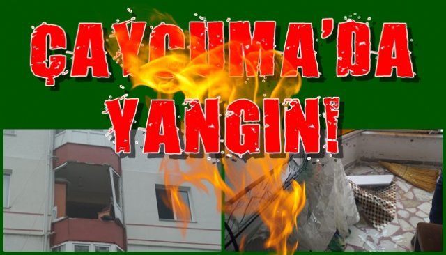 Çaycuma´da yangın...