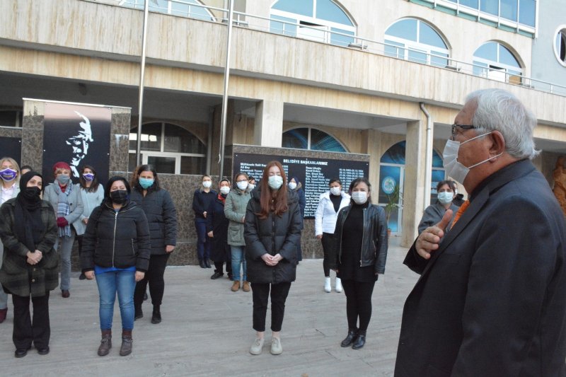 Ereğli Belediyesi: ‘Kadına Şiddete Hayır’ dedi - 1