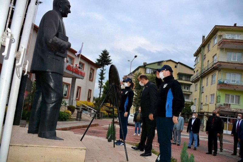 GÜLÜÇ’TE ATATÜRK’Ü ANMA TÖRENİ - 1
