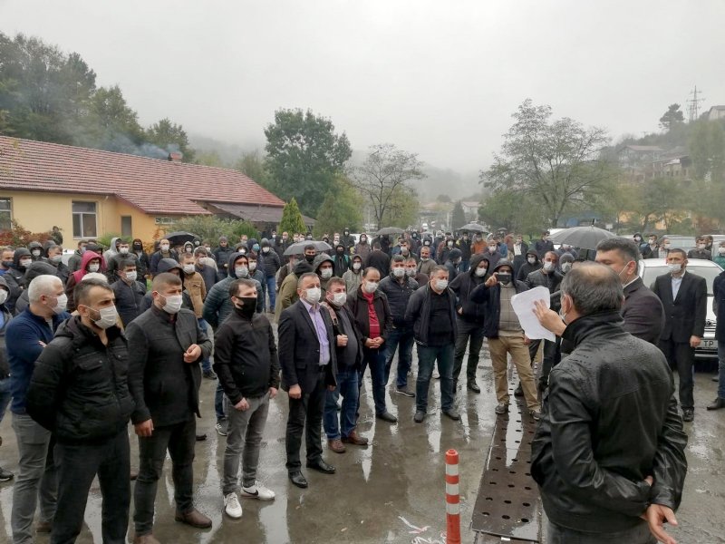 Maden işçileri, Torba yasayı” protesto etti - 2