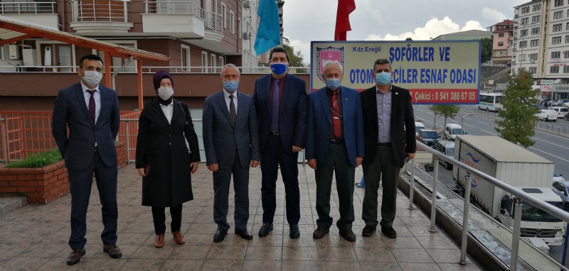 SGK Müdürlerinden Şoförler Odası’na ziyaret - 1