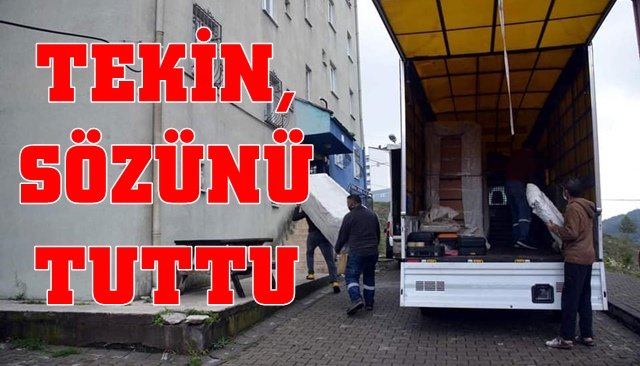 TEKİN, SÖZÜNÜ TUTTU