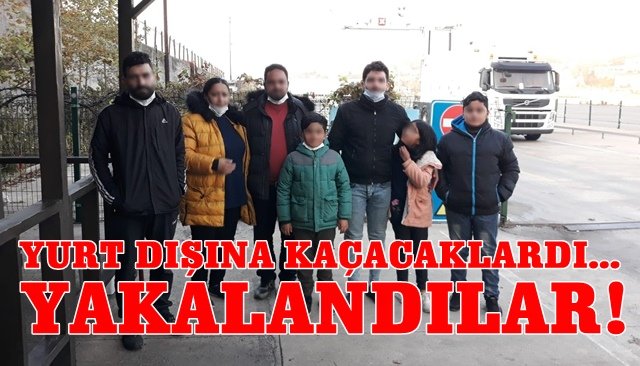 YURT DIŞINA KAÇACAKLARDI... YAKALANDILAR!