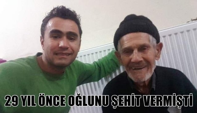 29 YIL ÖNCE OĞLUNU ŞEHİT VERMİŞTİ