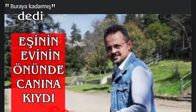 EŞİNİN EVİNİN ÖNÜNDE CANINA KIYDI