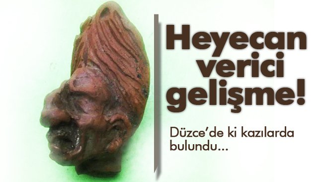 GROTESK FİGÜRÜ BULUNDU 