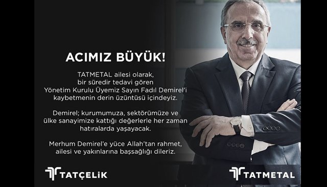 TAT METAL´İN ´DEMİREL´ MESAJI