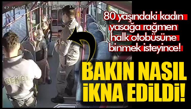 YASAKTI AMA O BİNMEK İSTEDİ!