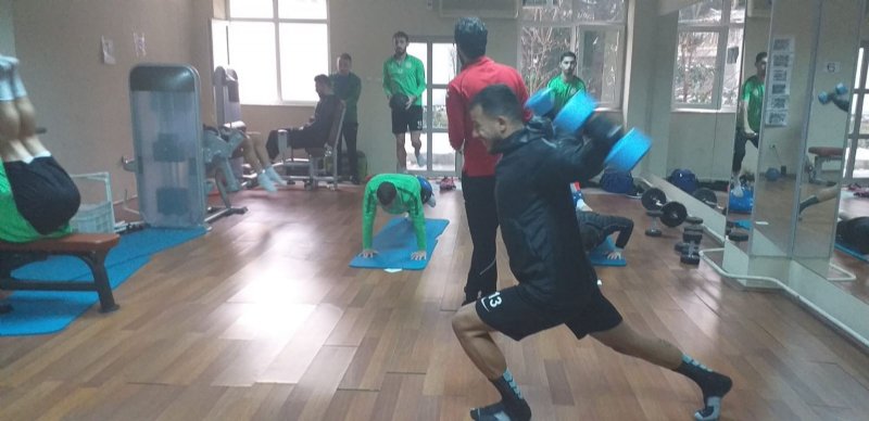 Belediyespor, salonda hazırlanıyor - 7