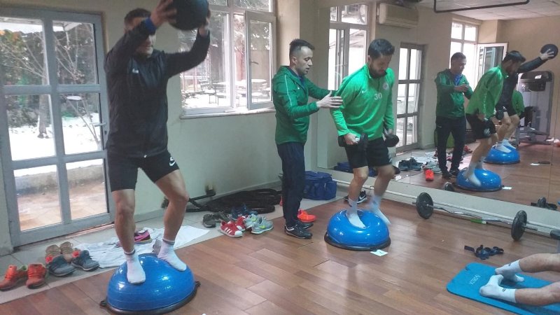Belediyespor, salonda hazırlanıyor - 4