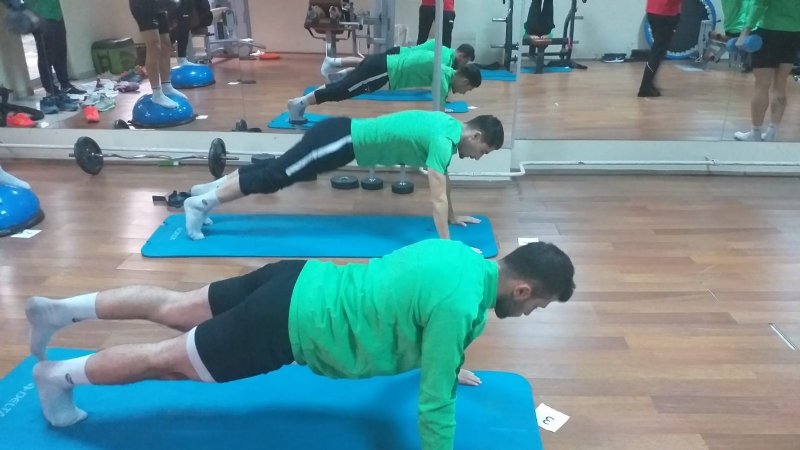 Belediyespor, salonda hazırlanıyor - 5